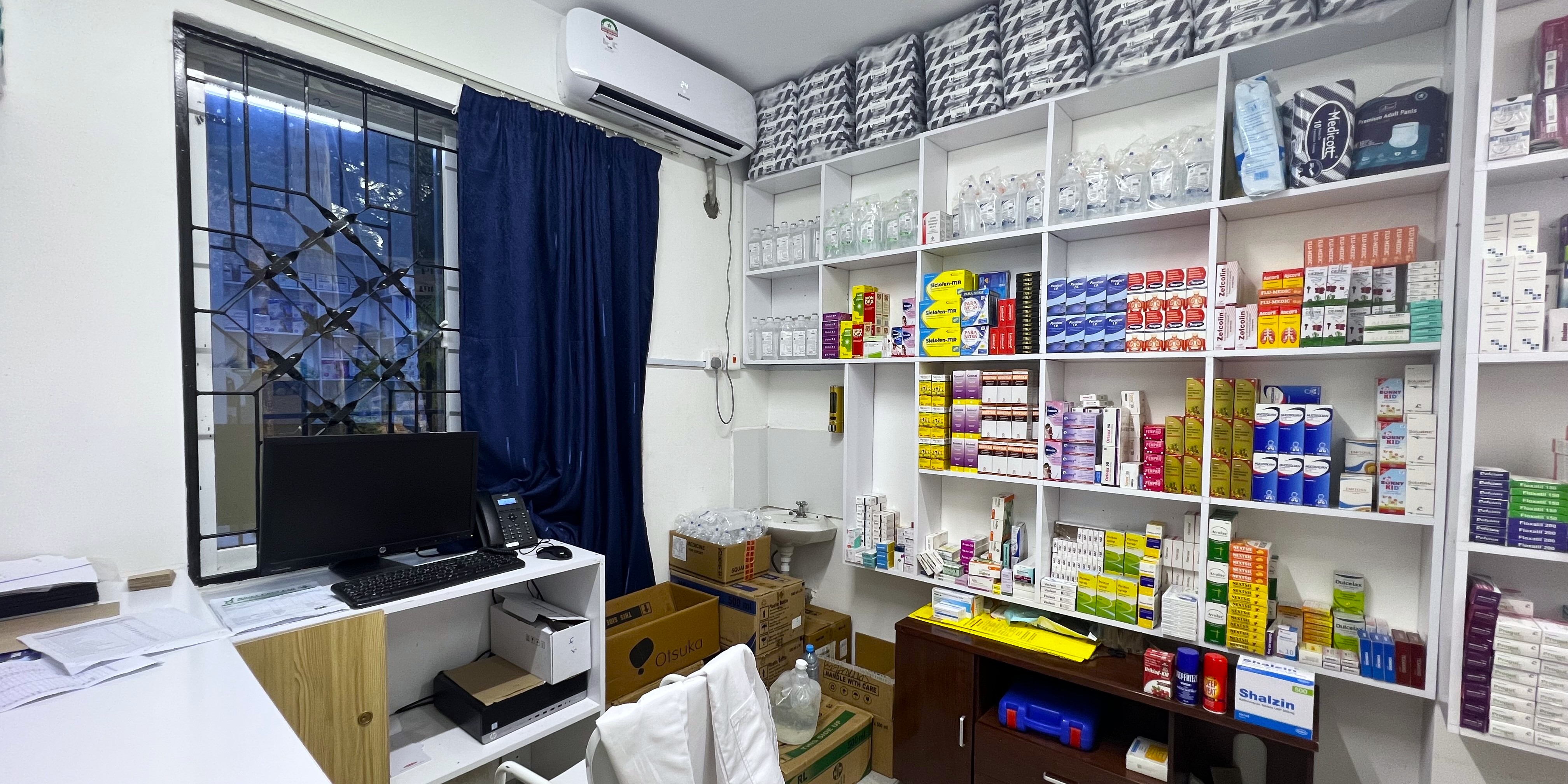 pharmacy interior